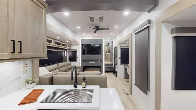 Flagstaff Classic Fifth Wheels Main Room